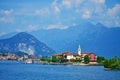 Isola dei Pescatory Lake Maggiore beautiful view Italy